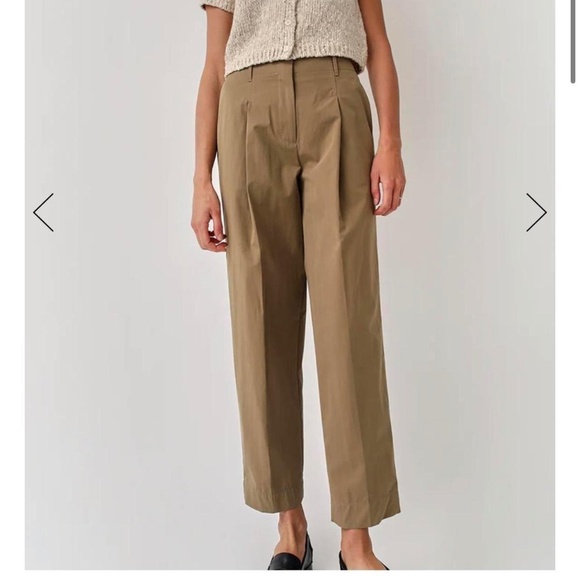 Nothing Written, Mailo Cotton Pants in Camel - Picture 2 of 4